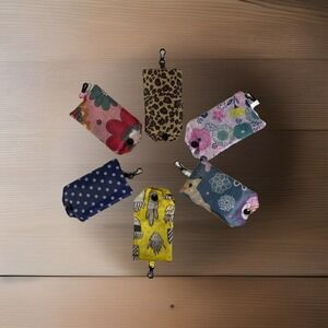 6 Pack Reusable‎ Shopping Grocery Tote Bag Foldable with Carry Pouch Large